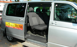 Taxi Bus Innenansicht Taxi Bus Innenansicht